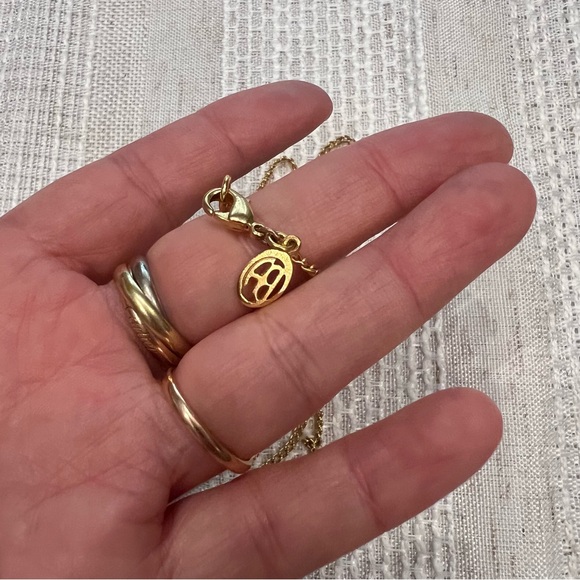 Ben-Amun Gold Necklace with Elegant Pendant - Picture 8 of 11